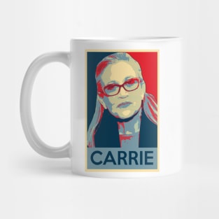 Carrie Fisher Poster Mug